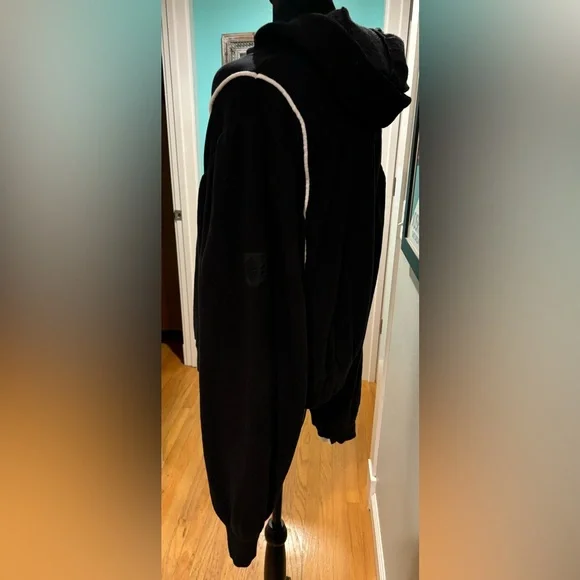 NWOT Free People Movement Sandstorm hoodie in black - L - Picture 8 of 13